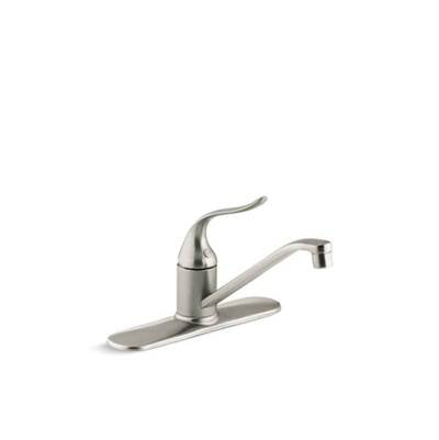 Kohler 15171-F-BN- Coralais® Three-hole kitchen sink faucet with 8-1/2'' spout and lever handle | FaucetExpress.ca