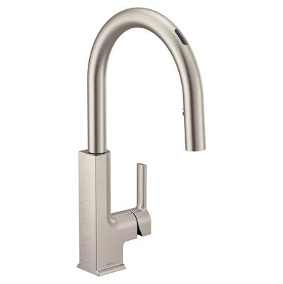 Moen S72308EVSRS- STo U by Moen Smart Pulldown Kitchen Faucet with Voice Control and MotionSense