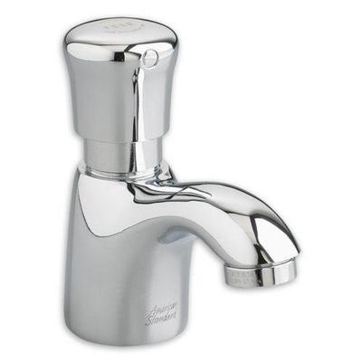 American Standard 1340119.002- Metering Pillar Tap Faucet With Extended Spout 0.5 Gpm/1.9 Lpf