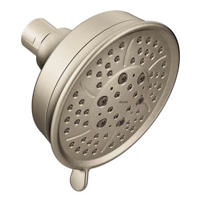 Moen 3638BN- 4-Spray 4-3/8 in. Showerhead in Brushed Nickel - FaucetExpress.ca