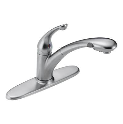 Delta 470-AR-DST- Kitchen Pull-Down/Out Faucet | FaucetExpress.ca