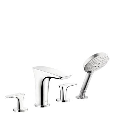 Hansgrohe 15456001- Puravida 4-Hole Roman Tub Set Trim With 1.8 Gpm Handshower - FaucetExpress.ca