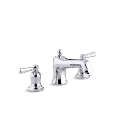 Kohler T10592-4-CP- Bancroft® Bath faucet trim for deck-mount valve with diverter spout and metal lever handles, valve not included | FaucetExpress.ca