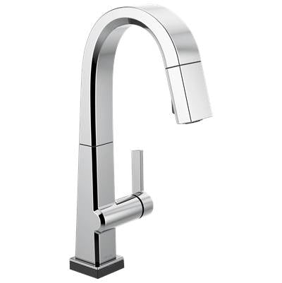 Delta 9993T-DST- Single Handle Pull Down Bar/Prep Faucet With Touch2O Technol | FaucetExpress.ca