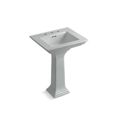 Kohler 2344-8-95- Memoirs® Stately 24'' Pedestal bathroom sink with 8'' widespread faucet holes | FaucetExpress.ca