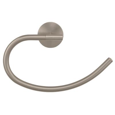 Laloo CR3880 BN- Classic-R Hand Towel Ring - Brushed Nickel | FaucetExpress.ca