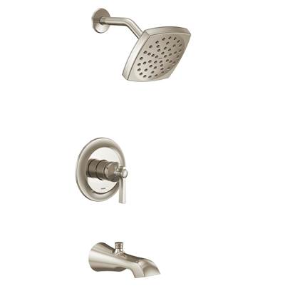Moen UTS2913EPNL- Flara M-Core 2-Series Eco Performance 1-Handle Tub And Shower Trim Kit In Polished Nickel (Valve Sold Separately)