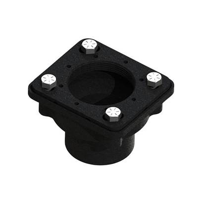 Mountain Plumbing MT501C-ROUGH/CAST- Rectangular Shower Rough Flange