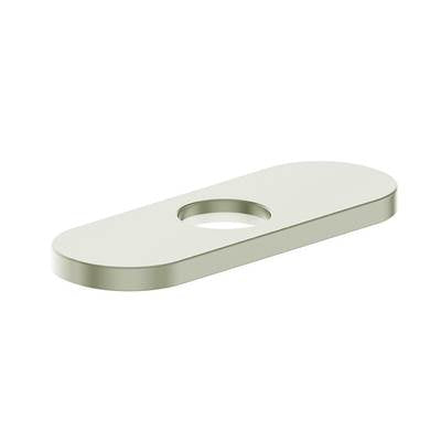 Vogt CP.02.06.BN- Oval Cover Plate for Lavatory Faucet Brushed Nickel