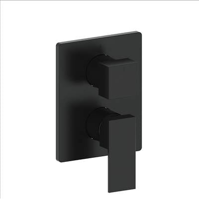 Vogt VT.KG.310.MB- Kapfenberg 3-Way Pressure Balanced Valve and Trim Matte Black