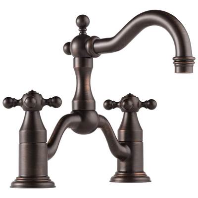 Brizo 65538LF-RB-ECO- Two Handle Widespread Bridge Lavatory Faucet