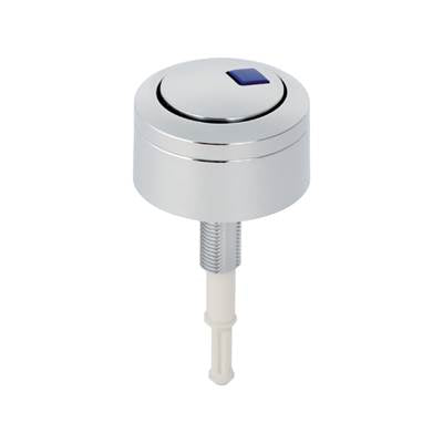 Geberit 241.800.KD.1- Actuator for Geberit flush valve type 280, dual flush: bright chrome / blue | FaucetExpress.ca