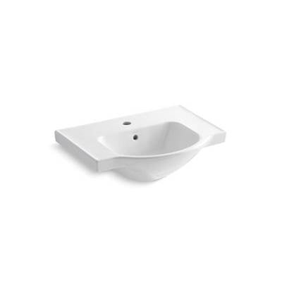 Kohler 5248-1-0- Veer 24'' single-hole sink basin | FaucetExpress.ca