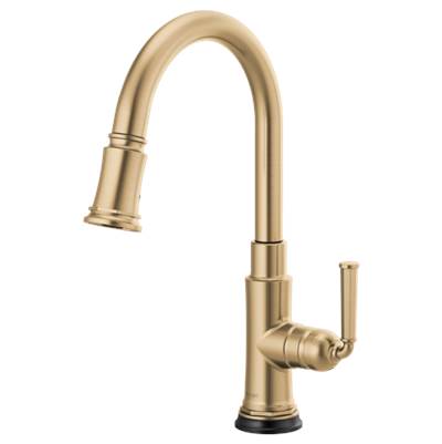 Brizo 64074LF-GL- Single Handle Pull-Down Kitchen Faucet With Smarttouch | FaucetExpress.ca