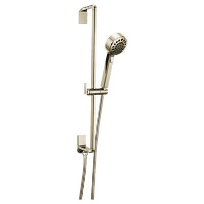 Brizo 88798-PN- Slide Bar Handshower With H2Okinetic Technology | FaucetExpress.ca