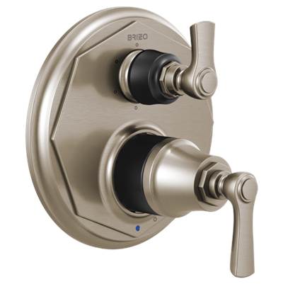 Brizo T75P660-NKBL- Pressure Balance Valve With Integrated 6-Function Diverter T | FaucetExpress.ca
