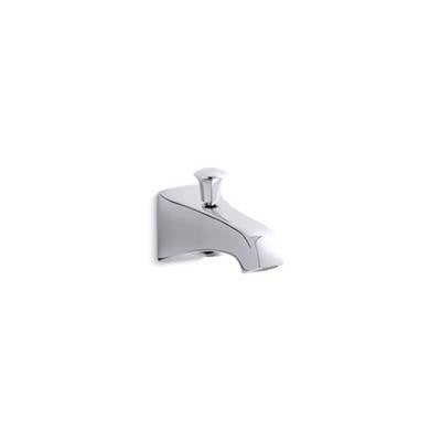 Kohler 496-CP- Memoirs® Stately Wall-mount 6'' diverter bath spout | FaucetExpress.ca