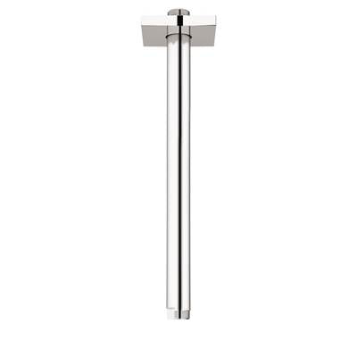 Grohe 27487000- 12'' Ceiling Shower Arm w/Square Flange | FaucetExpress.ca