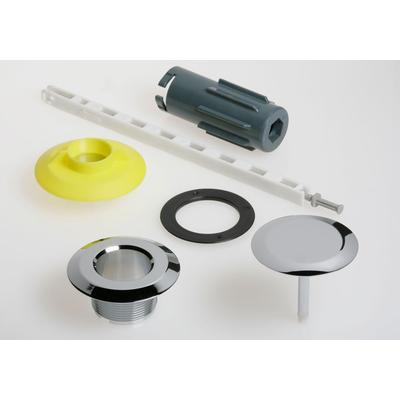 Geberit 241.726.21.1- Ready-to-fit-set d52, for Geberit bathtub drain with push actuation PushControl: bright chrome-plated | FaucetExpress.ca