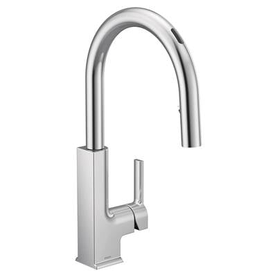 Moen S72308EVC- STo U by Moen Smart Pulldown Kitchen Faucet with Voice Control and MotionSense