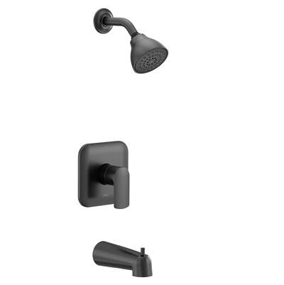 Moen UT2813EPBL- Rizon M-Core 2-Series Eco Performance 1-Handle Tub And Shower Trim Kit In Matte Black (Valve Sold Separately)