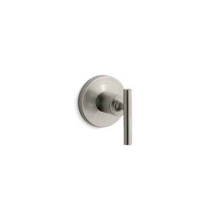 Kohler T14490-4-BN- Purist® Valve trim with lever handle for volume control valve, requires valve | FaucetExpress.ca