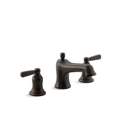 Kohler T10592-4-2BZ- Bancroft® Bath faucet trim for deck-mount valve with diverter spout and metal lever handles, valve not included | FaucetExpress.ca