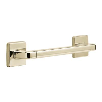 Delta 41912-PN- Angular Modern 12'' Decorative Grab Bar | FaucetExpress.ca