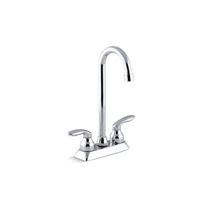 Kohler 15275-4-CP- Coralais® two-hole centerset bar sink faucet with lever handles | FaucetExpress.ca