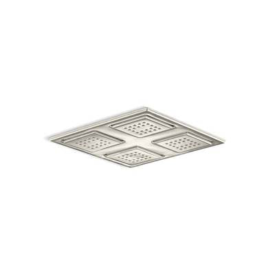 Kohler 98740-SN- WaterTile® Rain overhead shower panel with four 22-nozzle sprayheads | FaucetExpress.ca