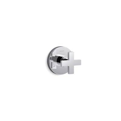 Kohler T73140-3-CP- Composed® transfer valve trim with cross handle | FaucetExpress.ca