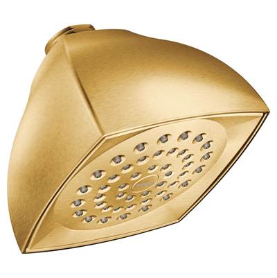 Moen 6325BG- Voss 1-Spray 4 in. Showerhead in Brushed Gold