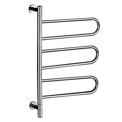 Laloo 9600 PS- 6 Bar Swivel Towel Holder - Polished Stainless | FaucetExpress.ca