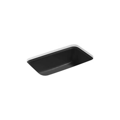 Kohler 5832-5U-7- Bakersfield 31'' x 22'' x 8-5/8'' undermount single-bowl kitchen sink with 5 faucet holes | FaucetExpress.ca