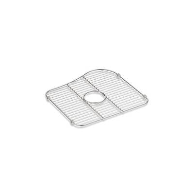 Kohler 5103-ST- Staccato stainless steel large sink rack, 16-5/8'' x 15-7/8'' | FaucetExpress.ca