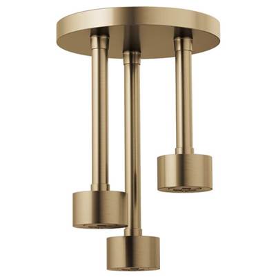 Brizo 81335-GL- Ceiling Mount Pendant Raincan Showerhead | FaucetExpress.ca