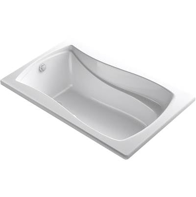 Kohler 1239-GHW-0- Mariposa® 60'' x 36'' drop-in Heated BubbleMassage air bath with Bask® heated surface | FaucetExpress.ca