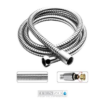 Tenzo SSHE-200-CR - Stretchable Hand Shwr Hose 200-300Cm [79-120In] Shwr Hose Chrome