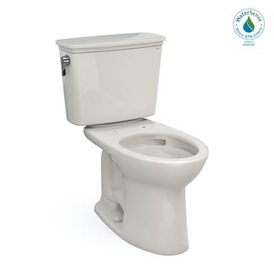 Toto CST786CEG#12- Toto Drake Transitional Two-Piece Elongated 1.28 Gpf Tornado Flush Toilet With Cefiontect Sedona Beige