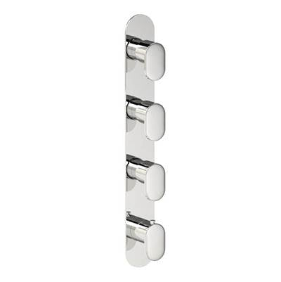 Ca'bano CA27014RT99- Thermostatic trim with 3 flow controls