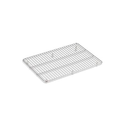 Kohler 5196-ST- Cairn® large stainless steel sink rack, 19-1/2'' x 14'', for K-8206 | FaucetExpress.ca