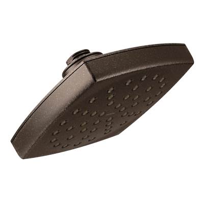 Moen S6365EPORB- Voss 6'' Single-Function Eco-Performance Rainshower Showerhead with Immersion Technology, Oil Rubbed Bronze