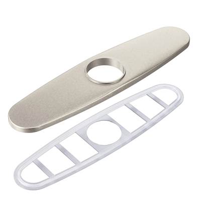 Moen 141002SRS- Align 10.27 in. x 2.45 in. Escutcheon Plate in Spot Resist Stainless