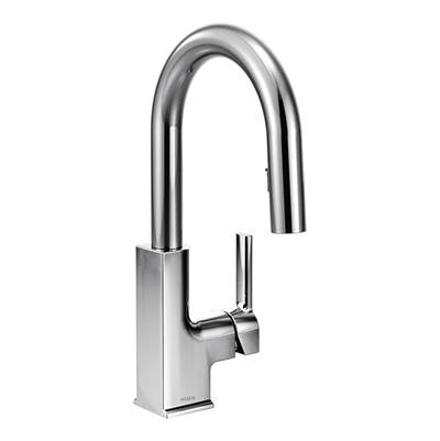 Moen S62308- STO Single-Handle Bar Faucet Featuring Reflex in Chrome