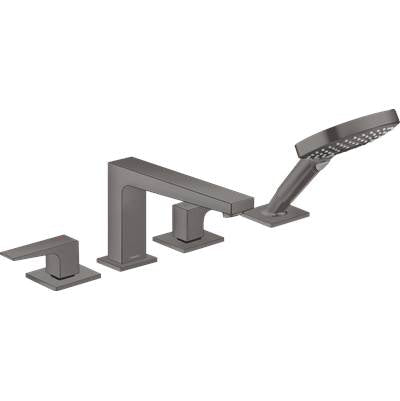 Hansgrohe 32557341- 4-Hole Roman Tub Set Trim With Lever Handles - FaucetExpress.ca