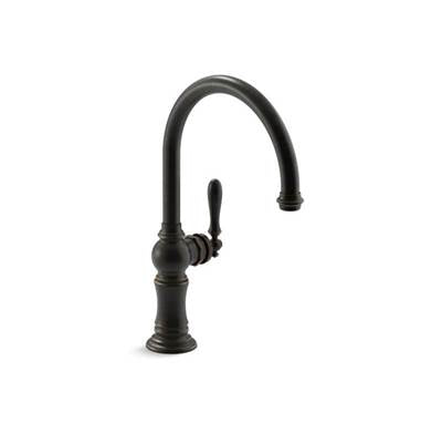 Kohler 99263-2BZ- Artifacts® single-handle kitchen sink faucet with 14-11/16'' swing spout, Arc spout design | FaucetExpress.ca
