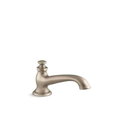 Kohler 72777-BV- Artifacts® Deck-mount bath spout with flare design | FaucetExpress.ca