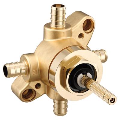Moen U231X- M-CORE 2 or 3 Function Transfer Valve with Crimp Ring PEX Connections