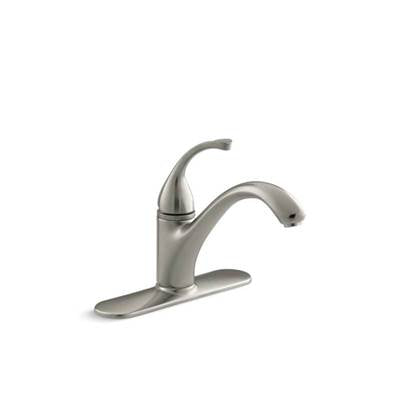 Kohler 10411-BN- Forté® 3-hole kitchen sink faucet with 9-1/16'' spout | FaucetExpress.ca