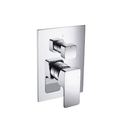 Isenberg 196.2100CP- Tub / Shower Trim With Pressure Balance Valve & Integrated 2-Way Diverter - 2-Output | FaucetExpress.ca